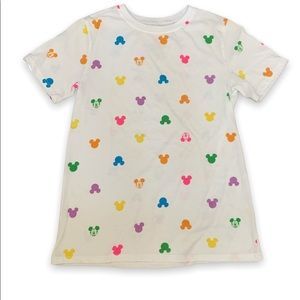 Cotton T-shirt with Mickey Mouse decorations